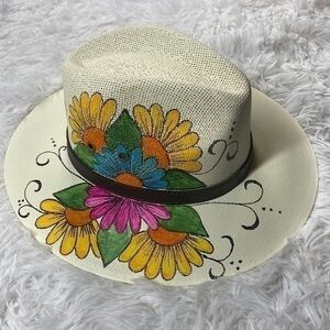 Painted Hat NWOT